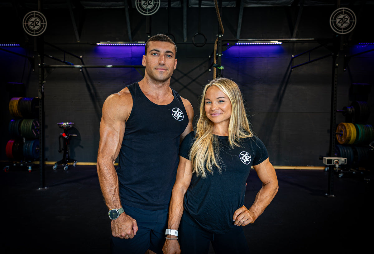 Ari and Emily, coaches and founders of A&E Fitness