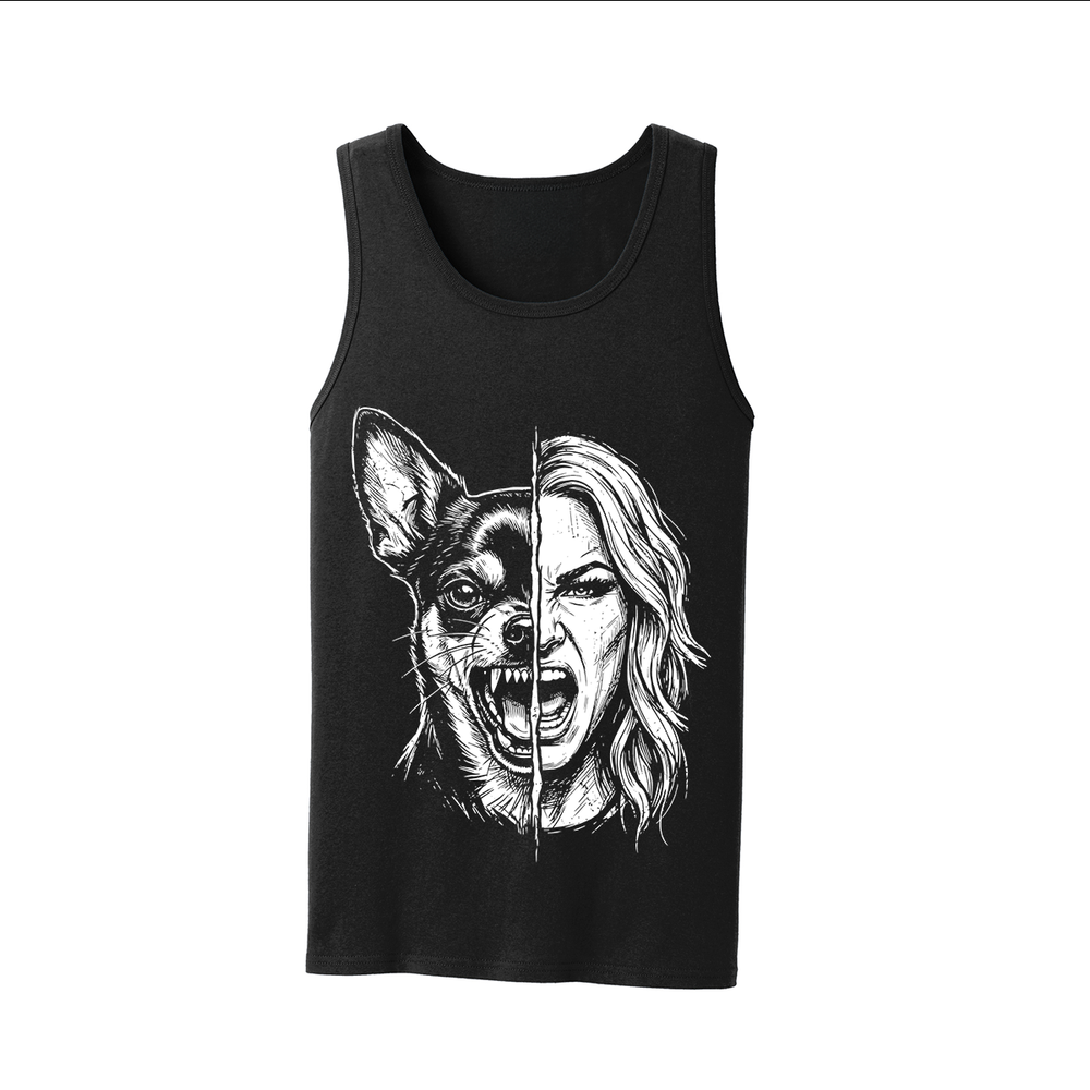 HALF BEAUTY, FULL BEAST TANK
