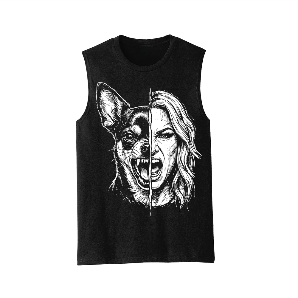 HALF BEAUTY, FULL BEAST MUSCLE TANK