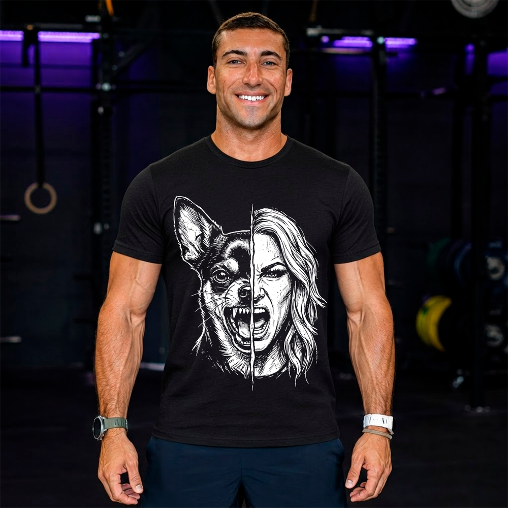 HALF BEAUTY, FULL BEAST TEE