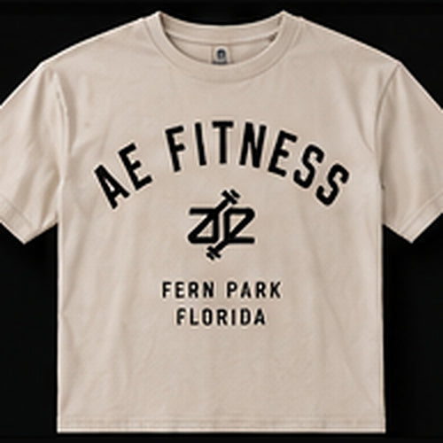 A&E Fitness Fern Park Tee, Sand