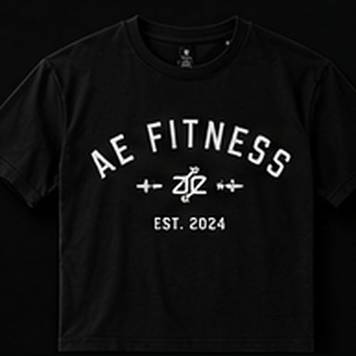 A&E Fitness Est. Tee, Black