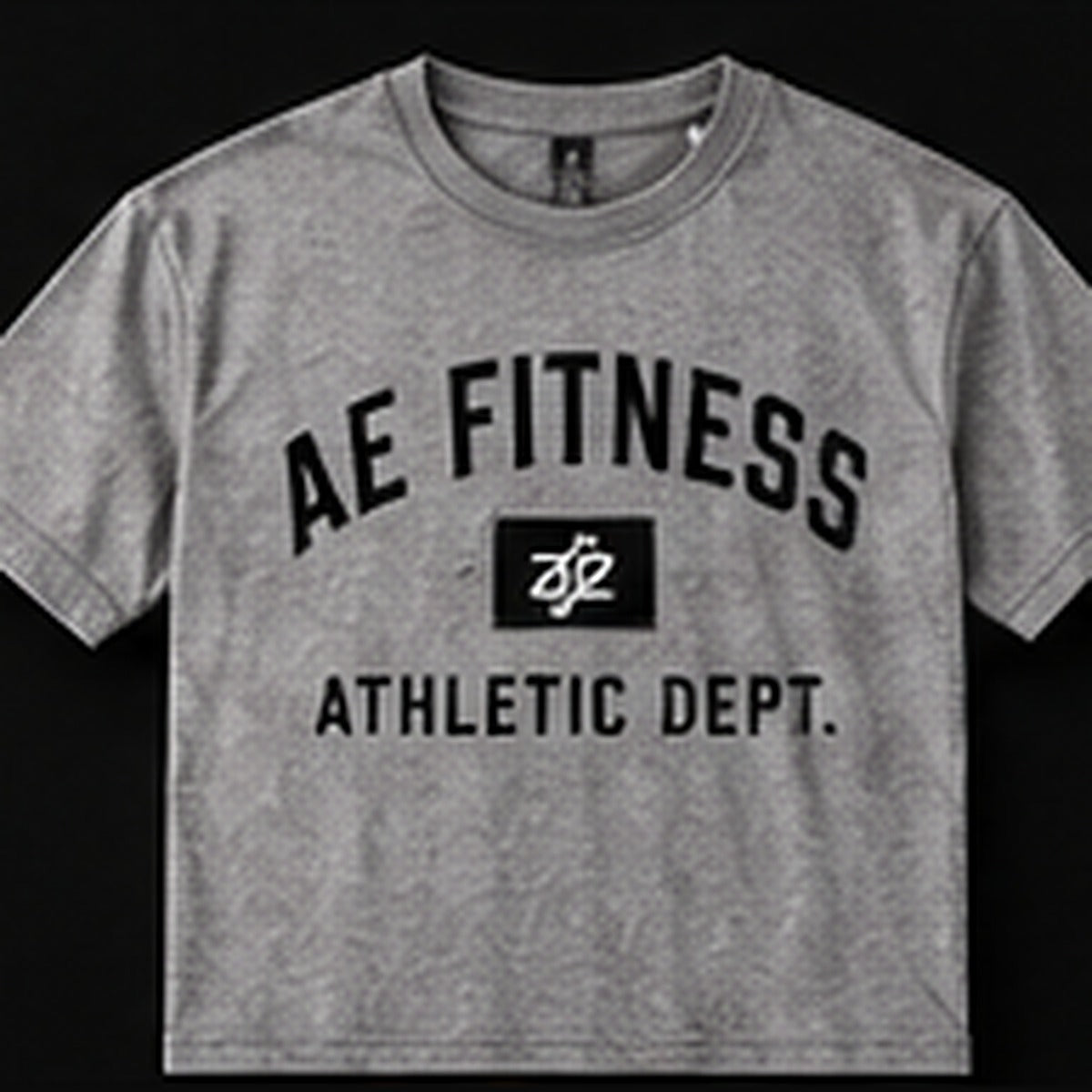 A&E Fitness Athletic Dept. Tee, Heather Grey
