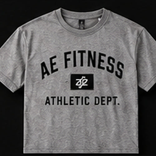 A&E Fitness Athletic Dept. Tee, Heather Grey